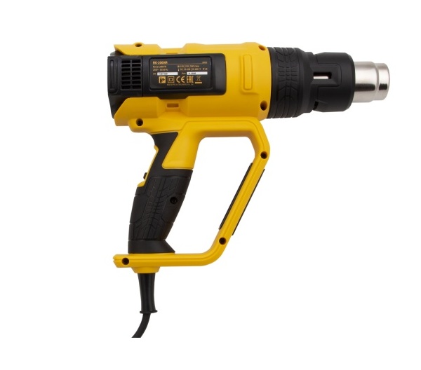 Фен технический HG-2000M, 2000Вт, 3 режима Denzel 28005